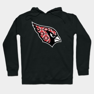 Native Horizontal Pattern Cardinals Hoodie